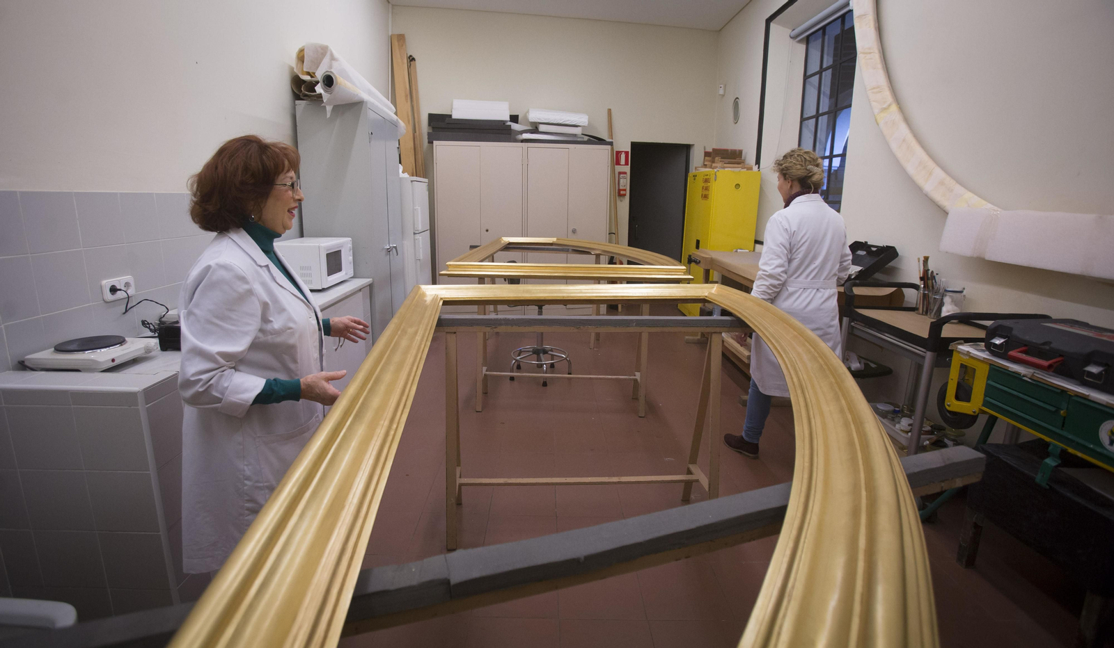 Últimos preparativos antes de la inauguración del 'Año Murillo'