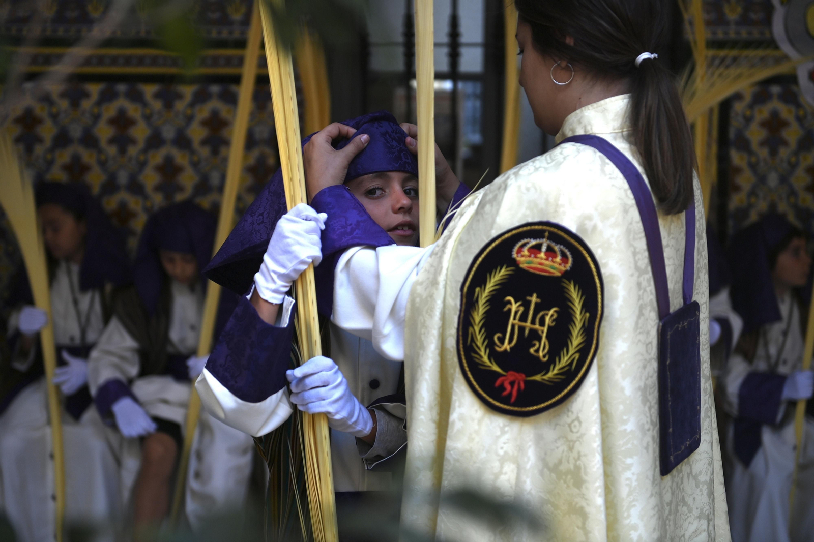 Las fotos de Pollinica en su procesión del Domingo de Ramos en Málaga