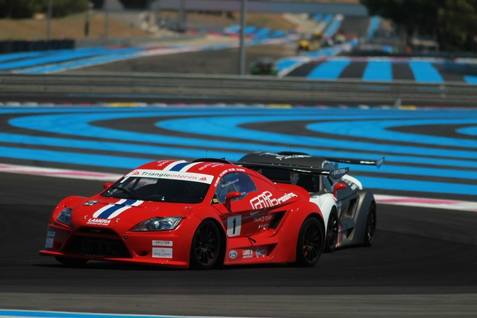 Monoplazas de la Copa Lamera, en la prueba celebrada en Paul Ricard.