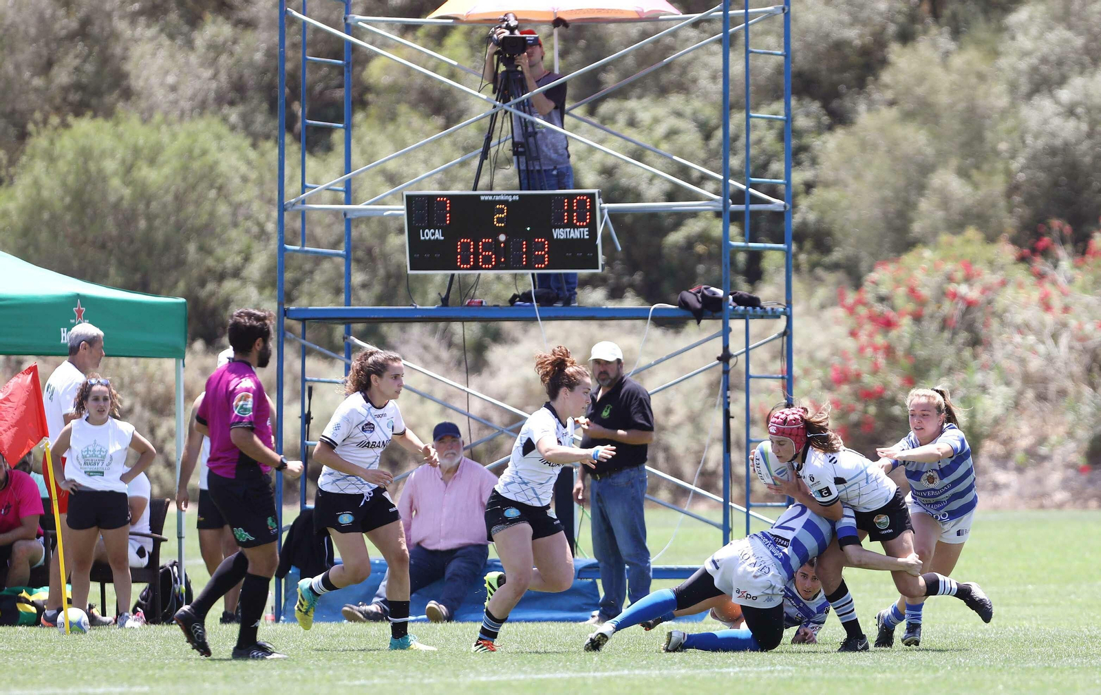 Final Copa de la Reina de rugby en Montecastillo