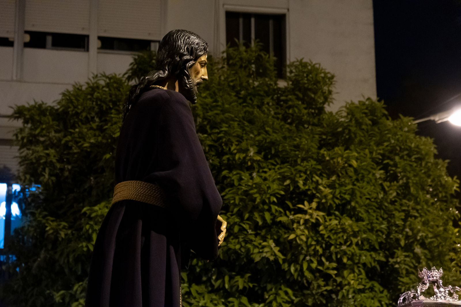 El vía crucis del Cautivo de Santa Genoveva, en imágenes