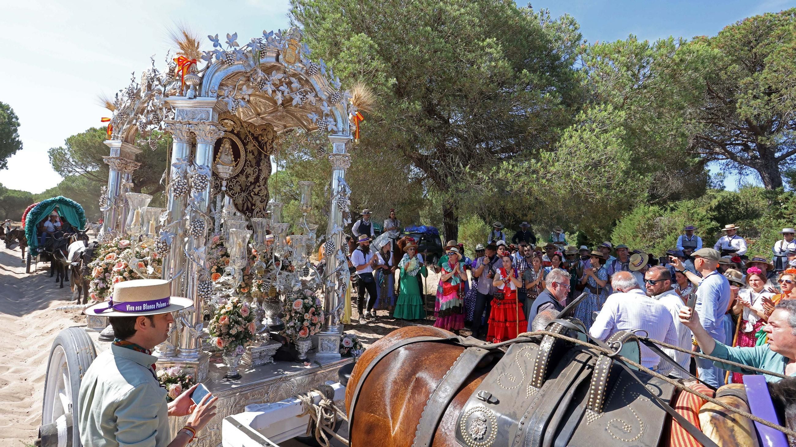 Jueves de camino de la Hdad de Jerez por el Coto Doñana