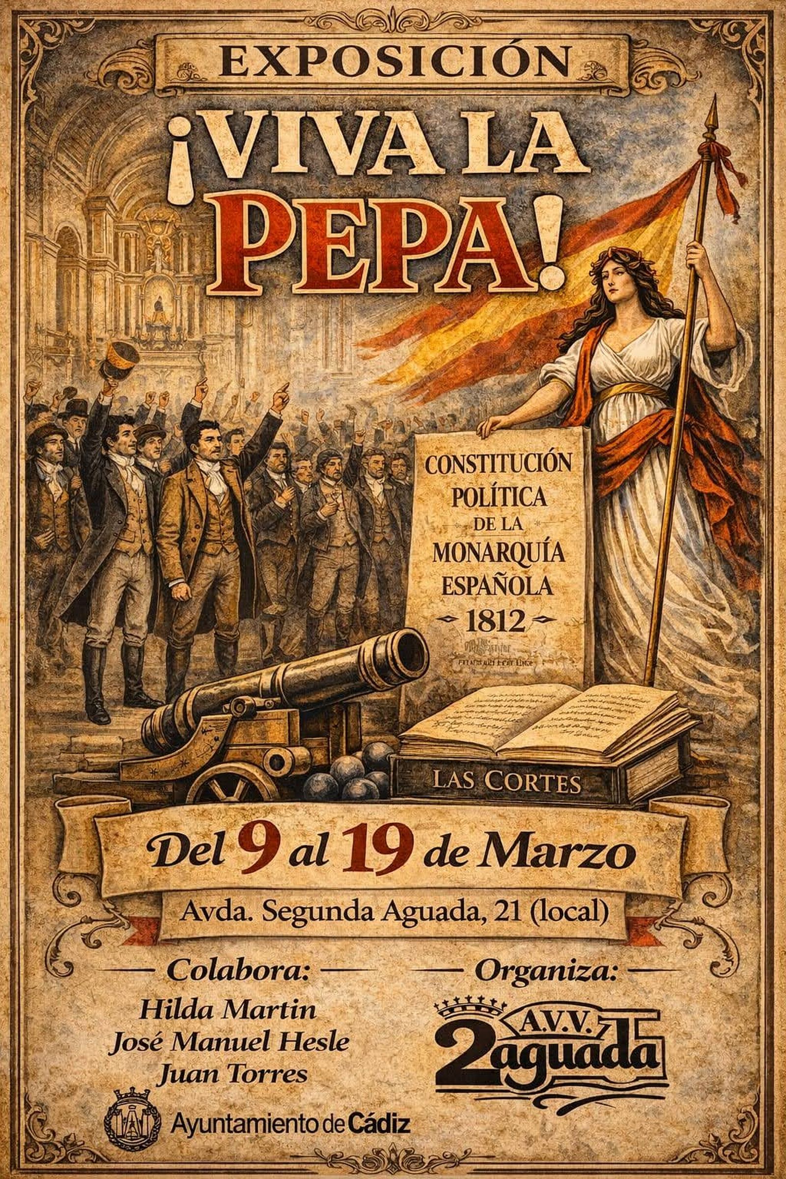 Cartel de la muestra.