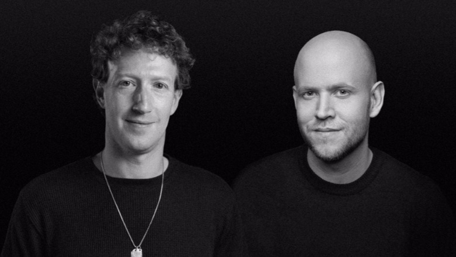 Mark Zuckerberg y Daniel Ek.