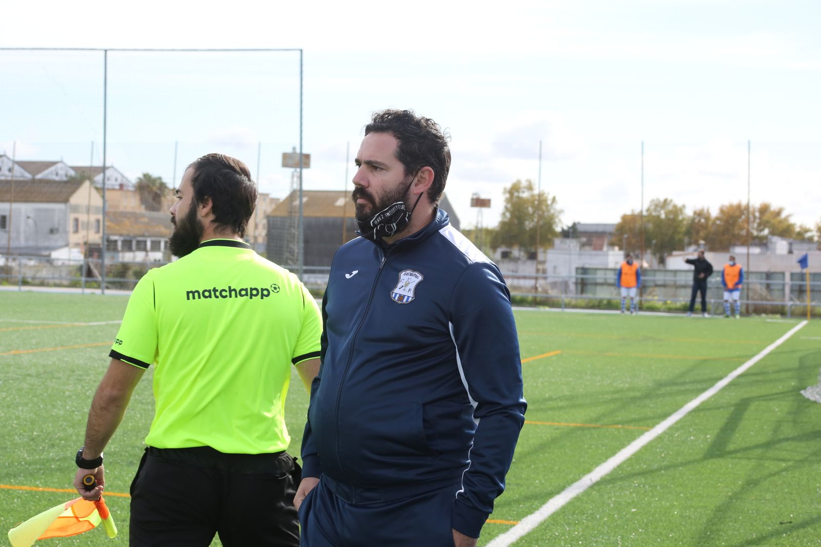 Juanjo Durán, entrenador del Jerez Industrial.