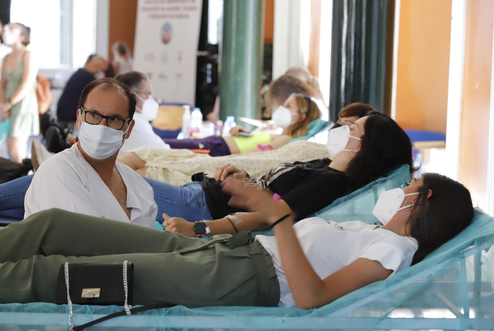 Macrocolecta de sangre en la Casa Colón