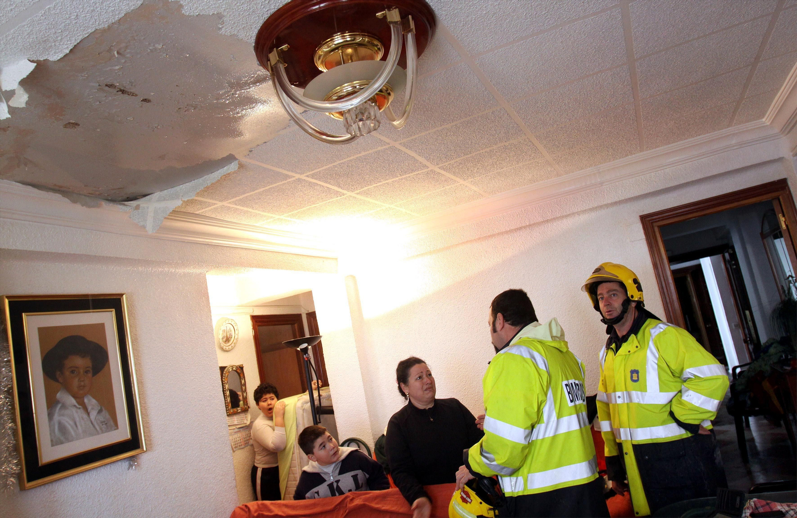 Las fotos del tornado de San Andrés en Málaga en 2009