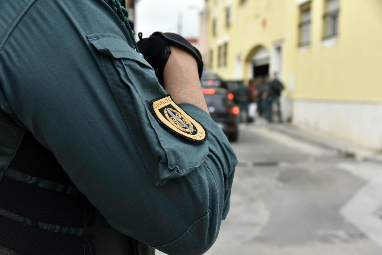 Una operación de la Guardia Civil en Algeciras