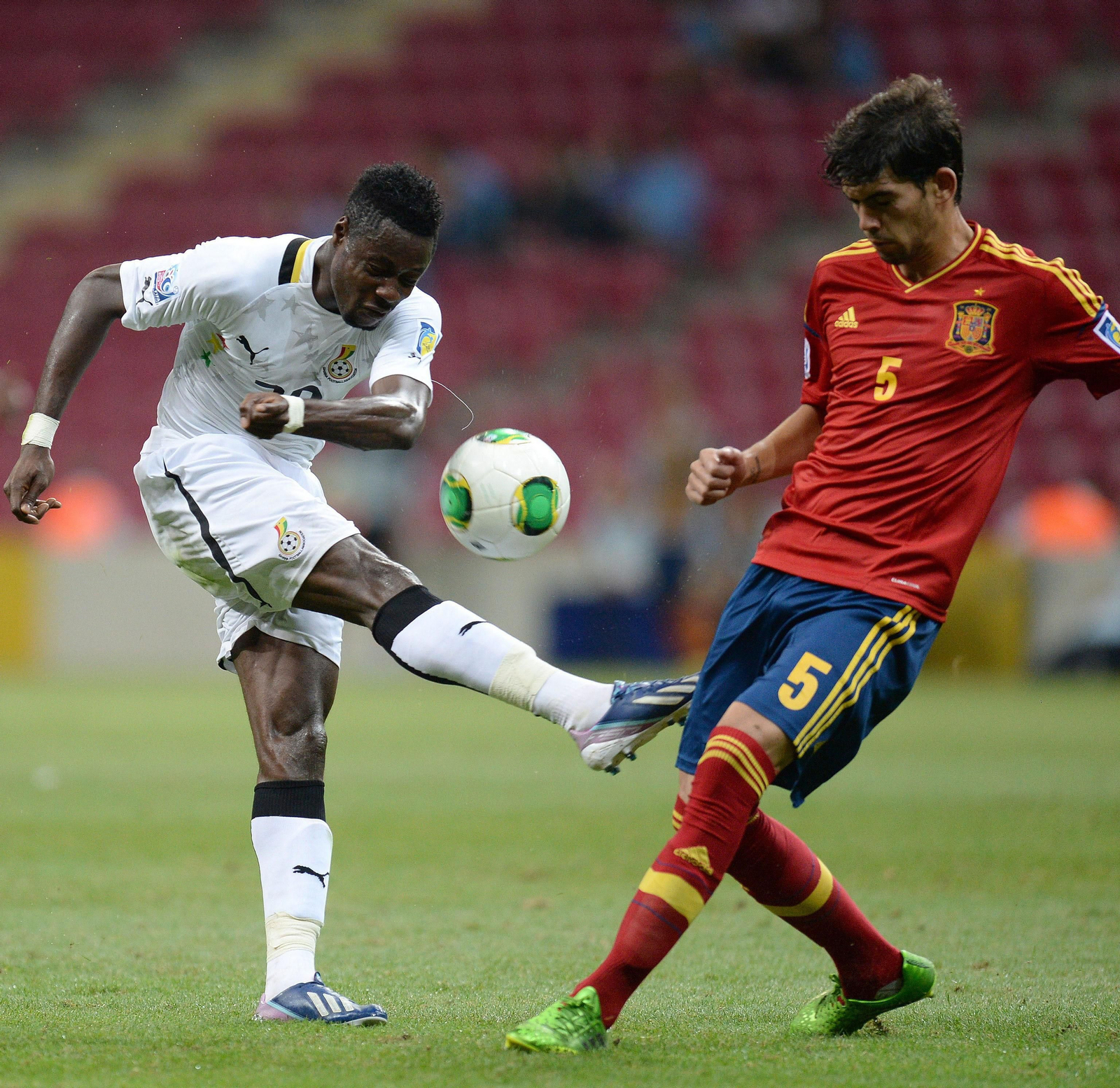 Israel Puerto disputó el Mundial sub'20 con España.