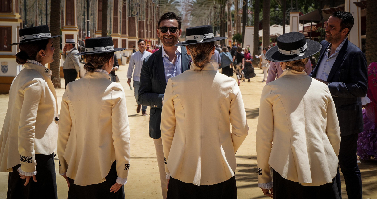 Imágenes del ambiente el lunes en la Feria de Jerez 2024