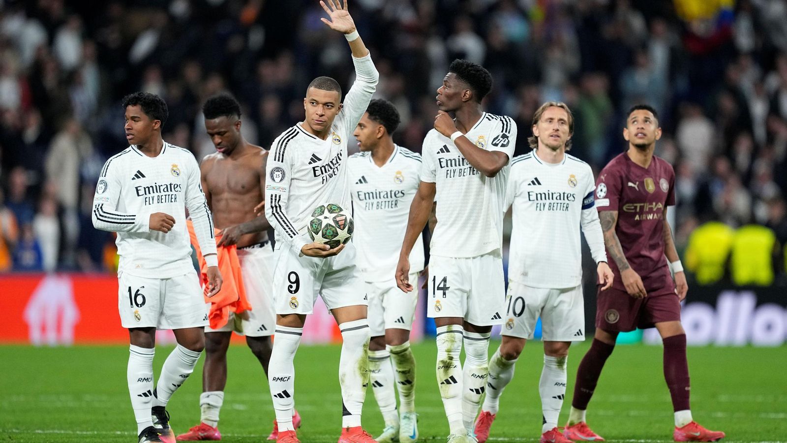 Las fotos del Real Madrid - Manchester City