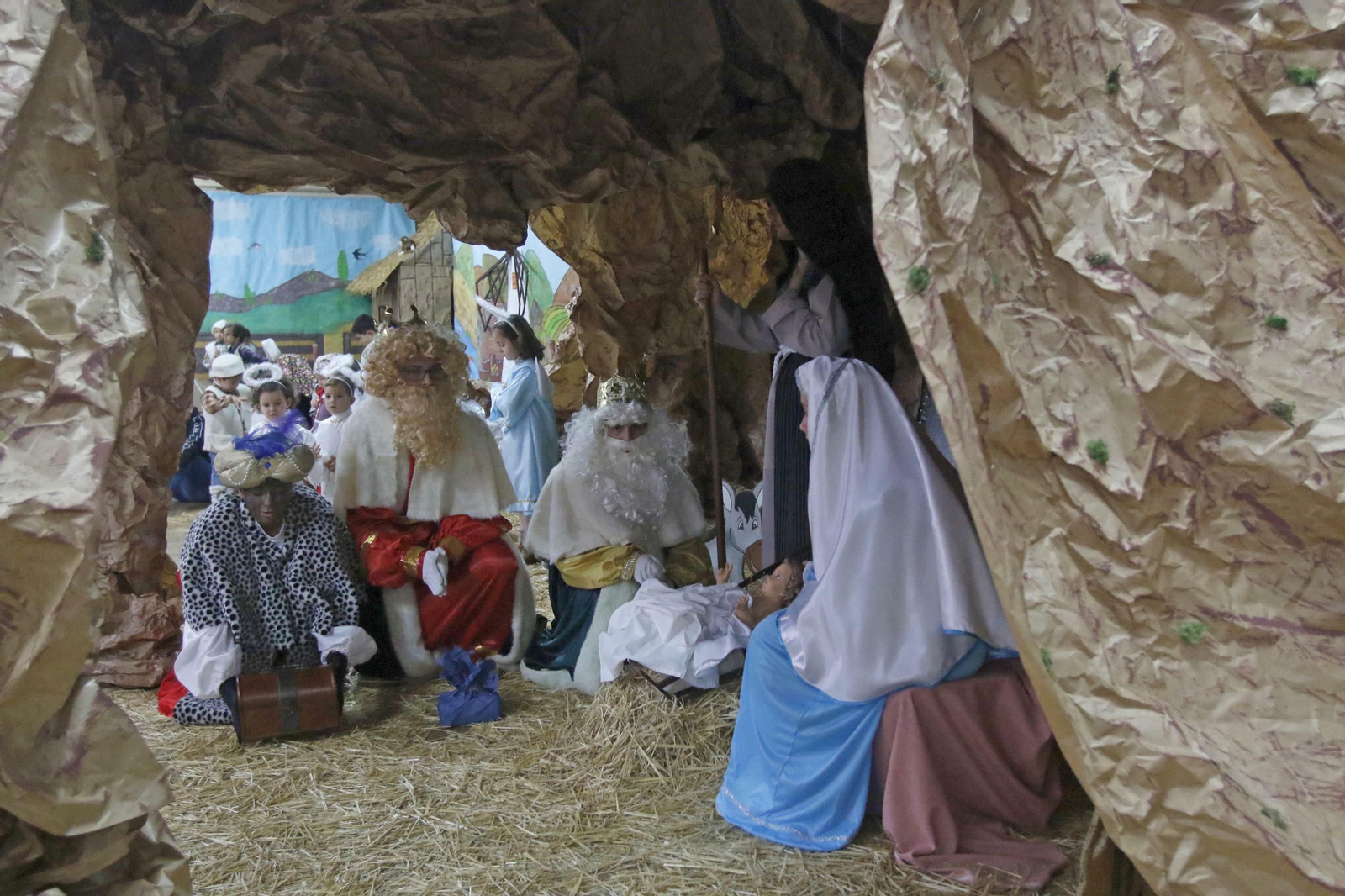 El belén viviente de los Franciscanos de Córdoba, en fotos