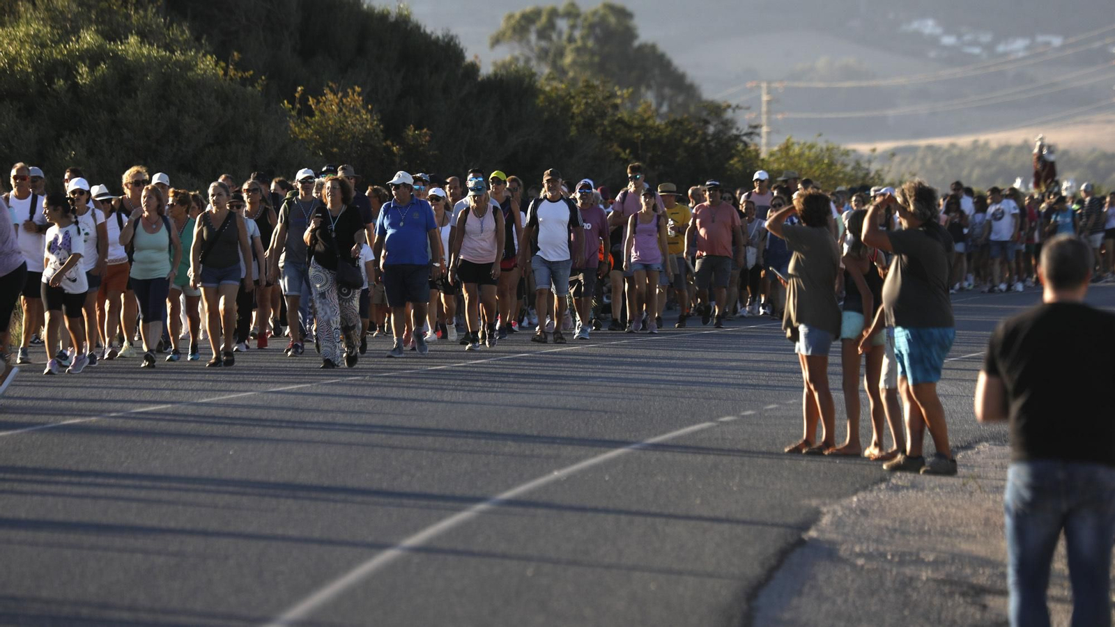 Las fotos de la llegada de la Virgen de la Luz a Tarifa