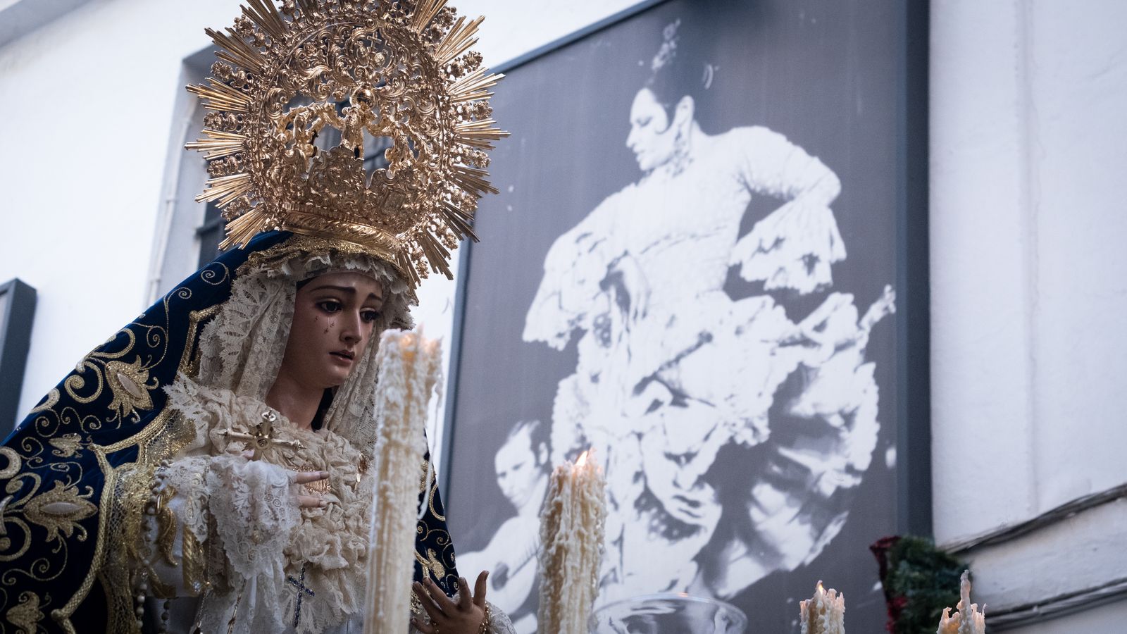 El rosario de la Virgen de Guadalupe de Las Aguas, en imágenes
