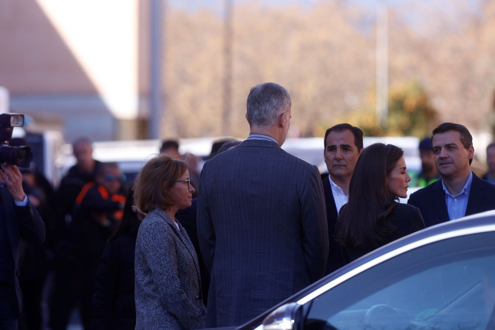 La visita de los Reyes a los heridos del accidente de Adamuz en el Hospital Reina Sofía