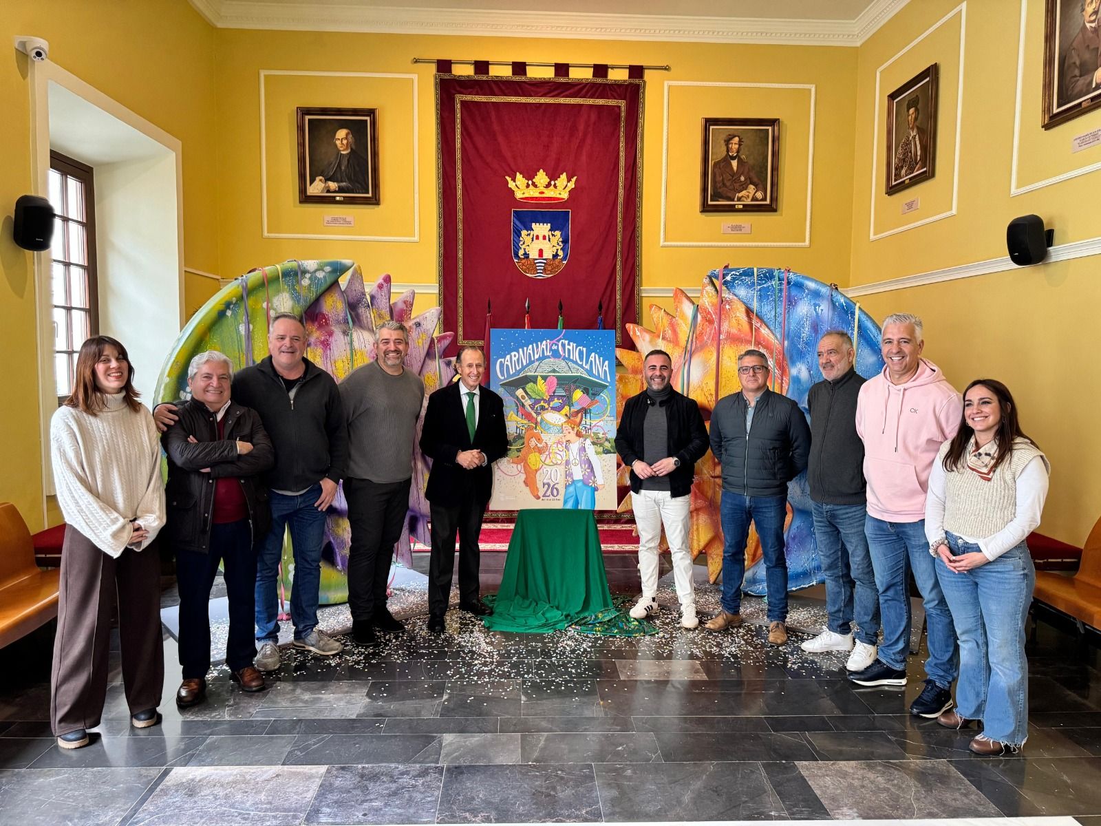 Partcipantes en esta rueda de prensa.