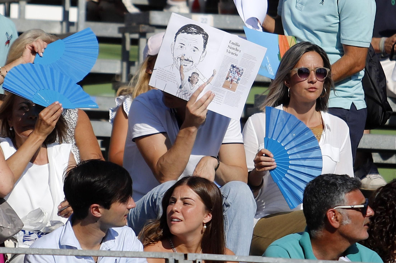 Copa del Rey de Tenis. Imágenes del gran ambiente en las semifinales