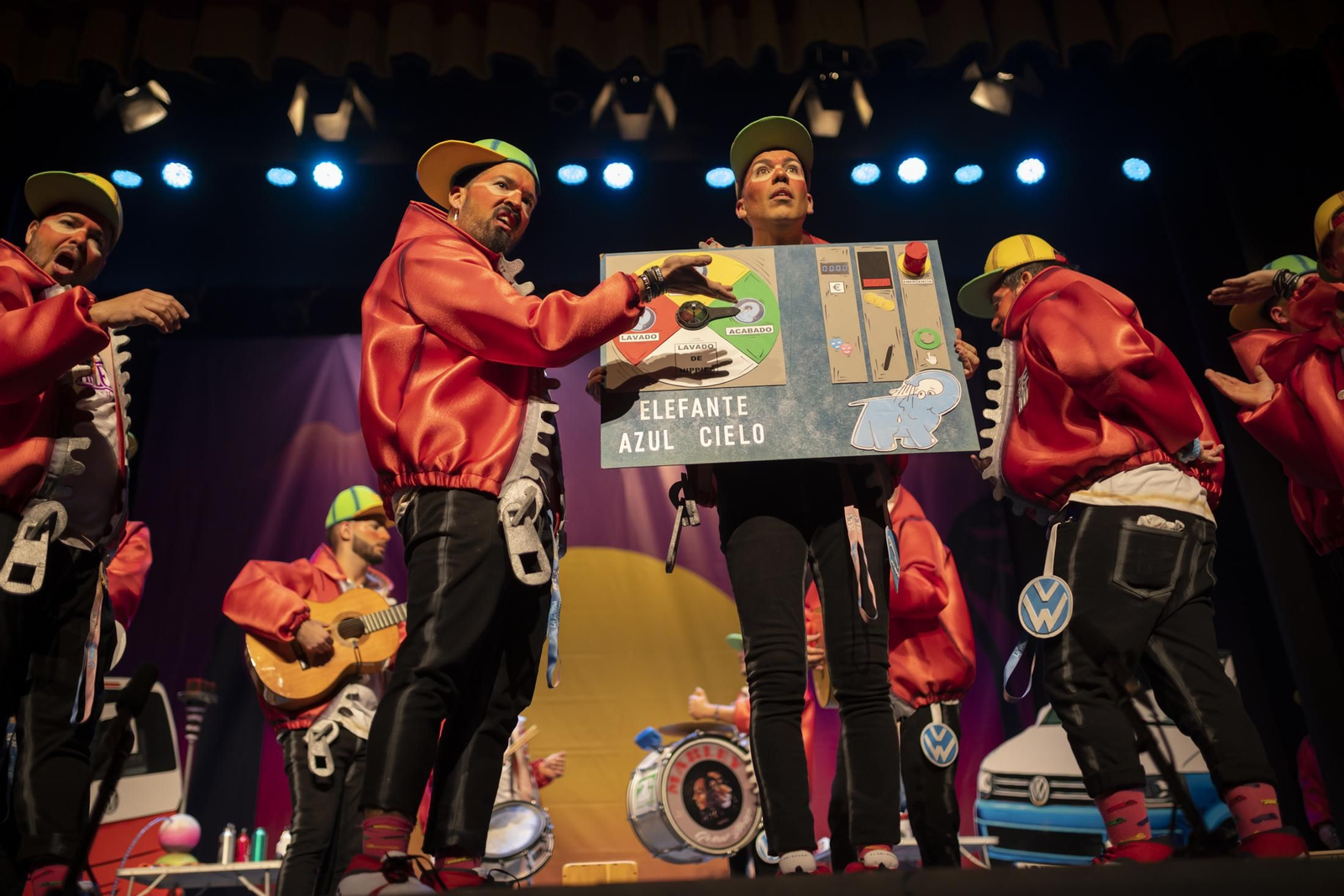 La última jornada de semifinales del Carnaval de Huelva, en imágenes