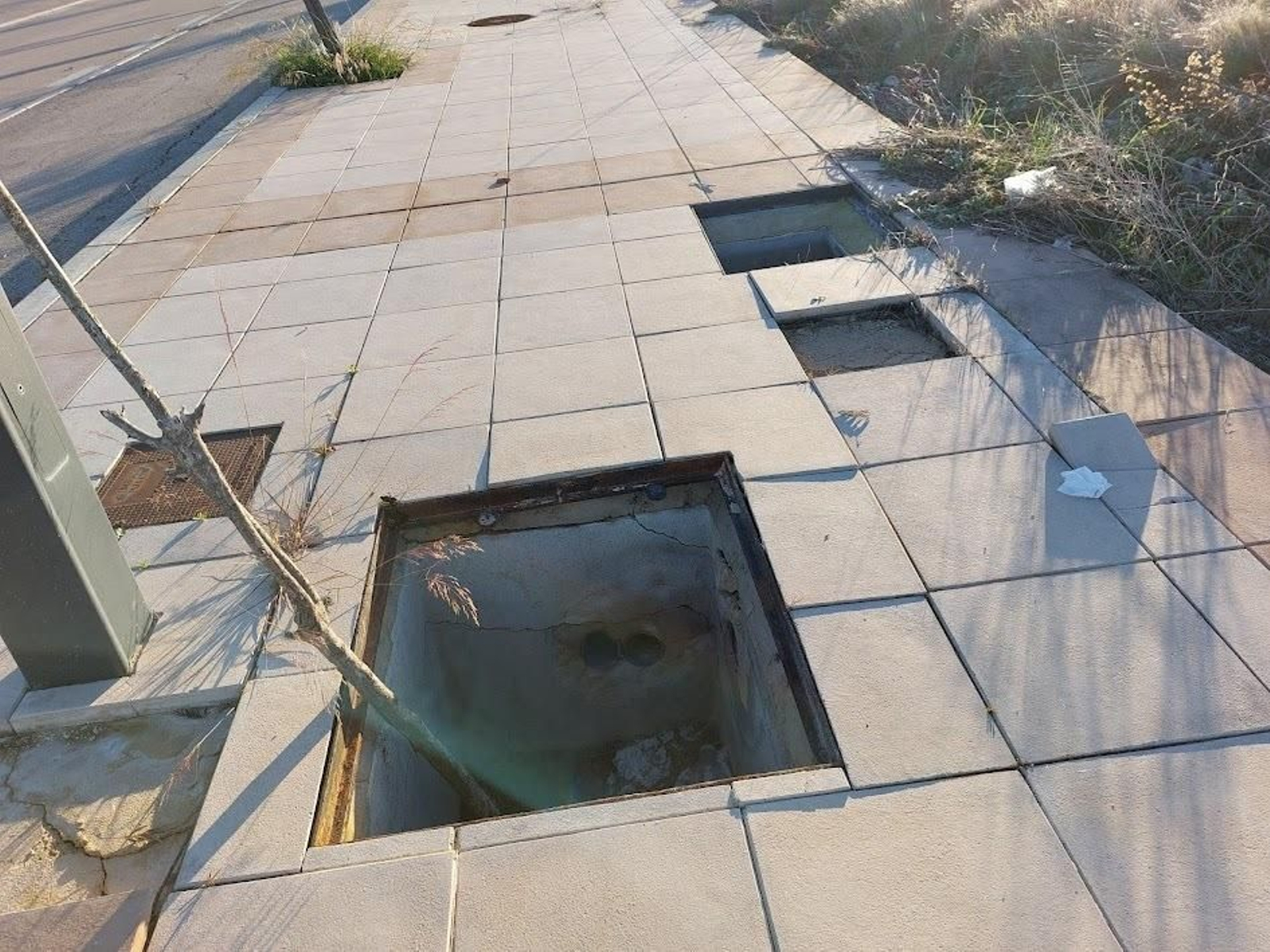 Inmediaciones del Jaén Plaza.