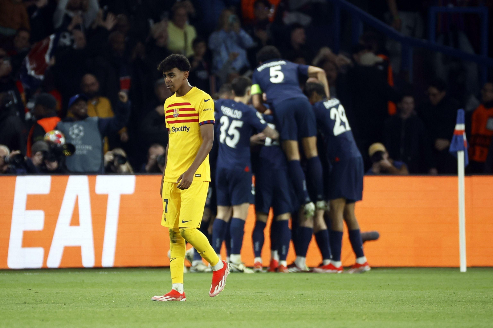 Las mejores fotos del PSG - Barcelona