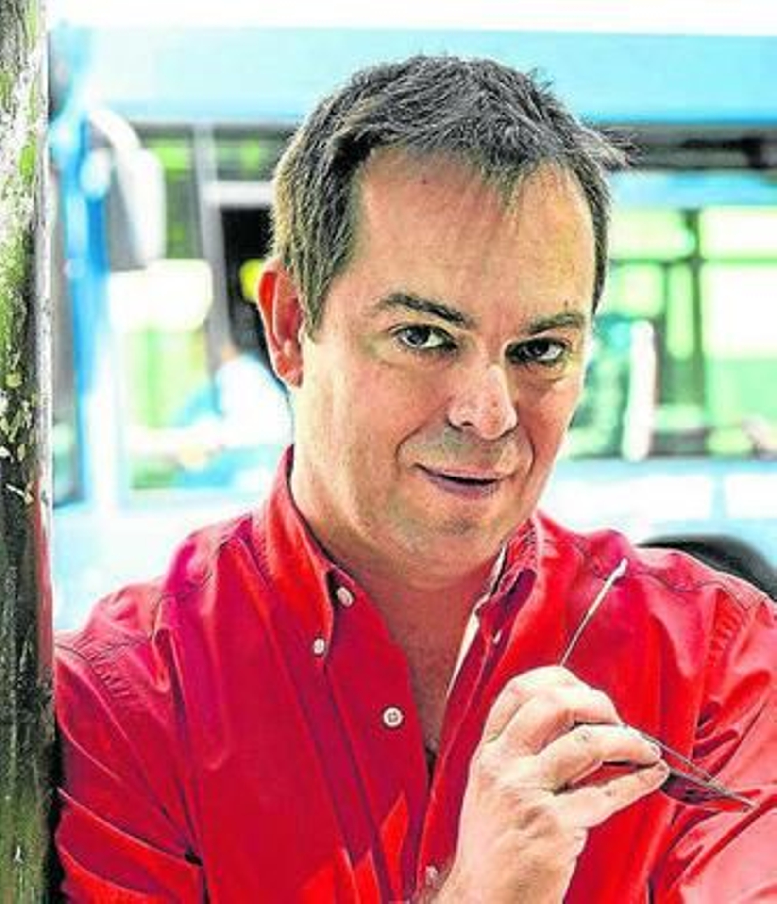 Javier Sierra tiene muchos seguidores en Almería.