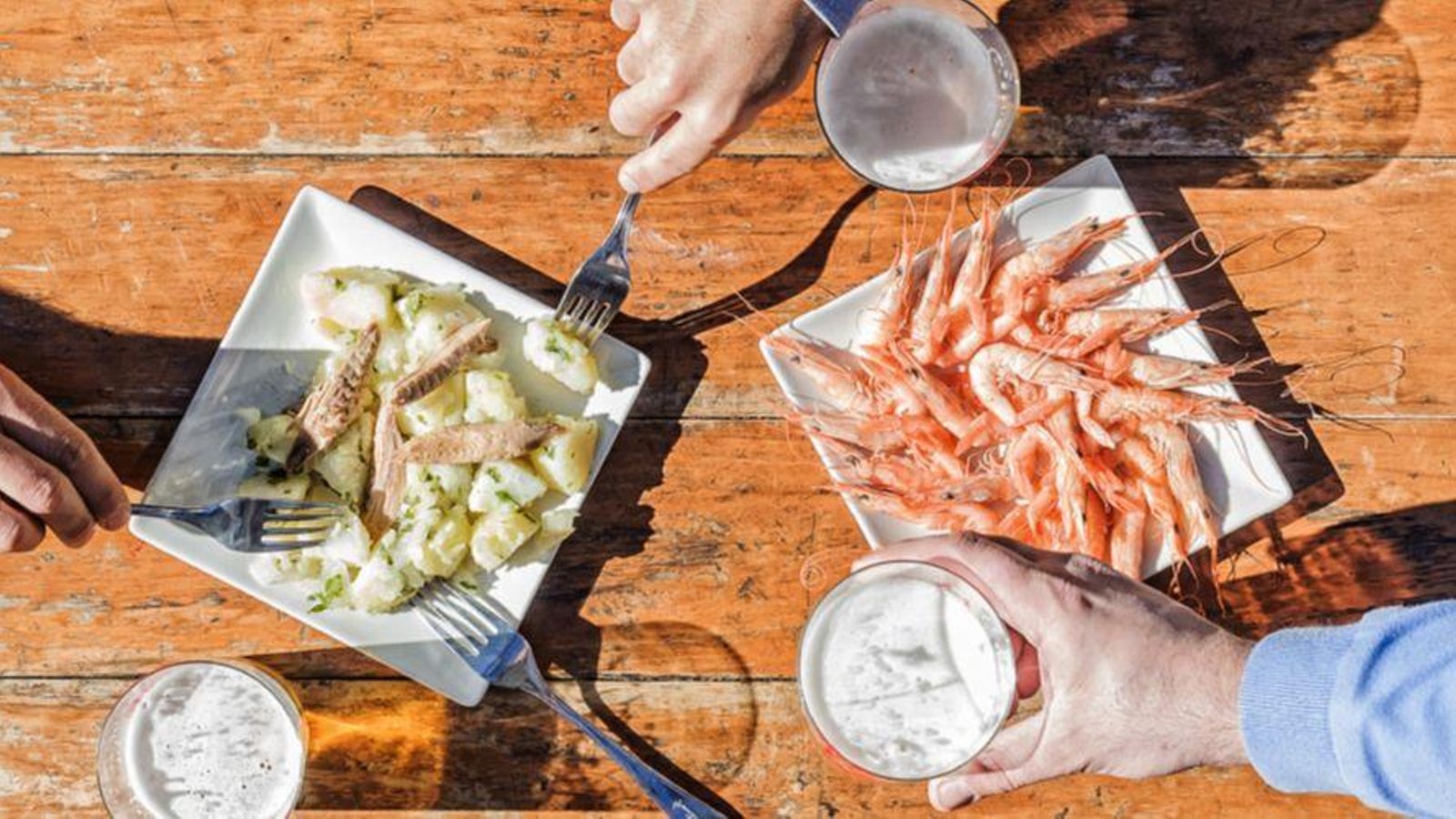 Tapas de La Antigua Cruz Blanca