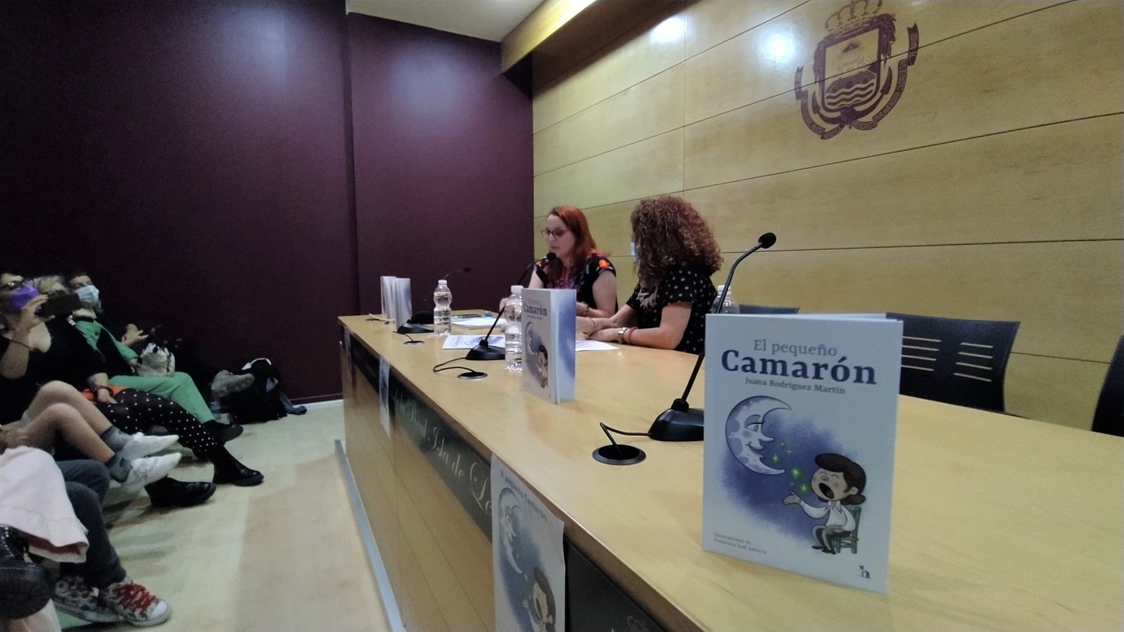 Juana Rodríguez Martín, en la presentación de 'El pequeño Camarón'.