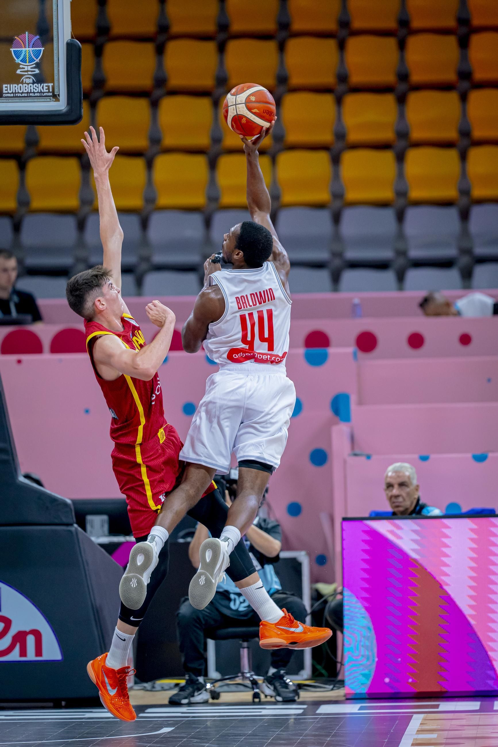 Las fotos del Georgia - España de baloncesto