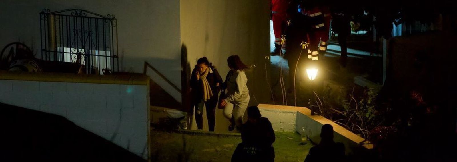 La madre de Julen al conocer la noticia en la casa de Totalán.