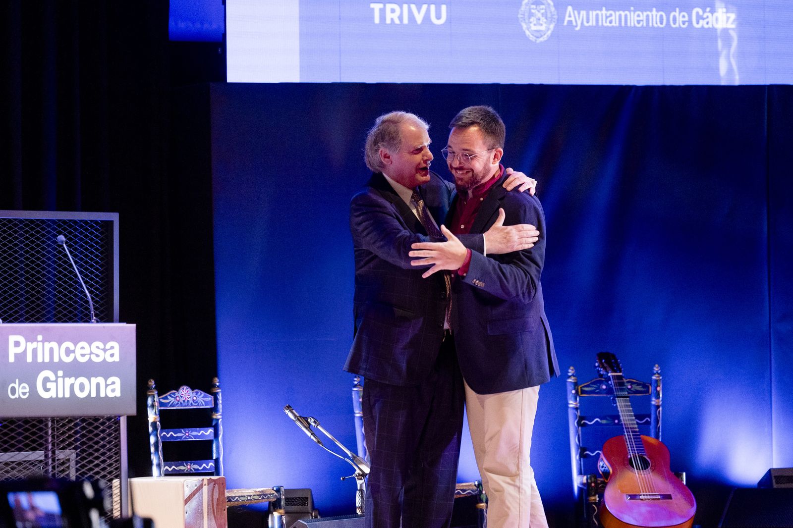 El rey Felipe VI visita Cádiz con motivo de la entrega del Premio Princesa de Girona Social 2024.