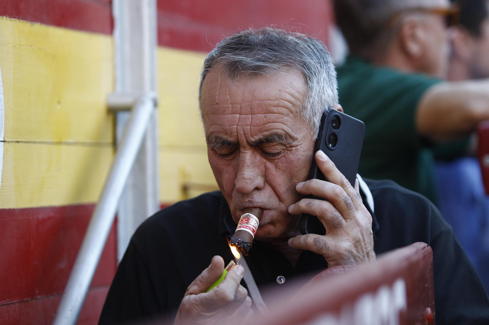 Las mejores imágenes de la corrida de toros de Diego Ventura, Talavante y Pablo Aguado, en Almería
