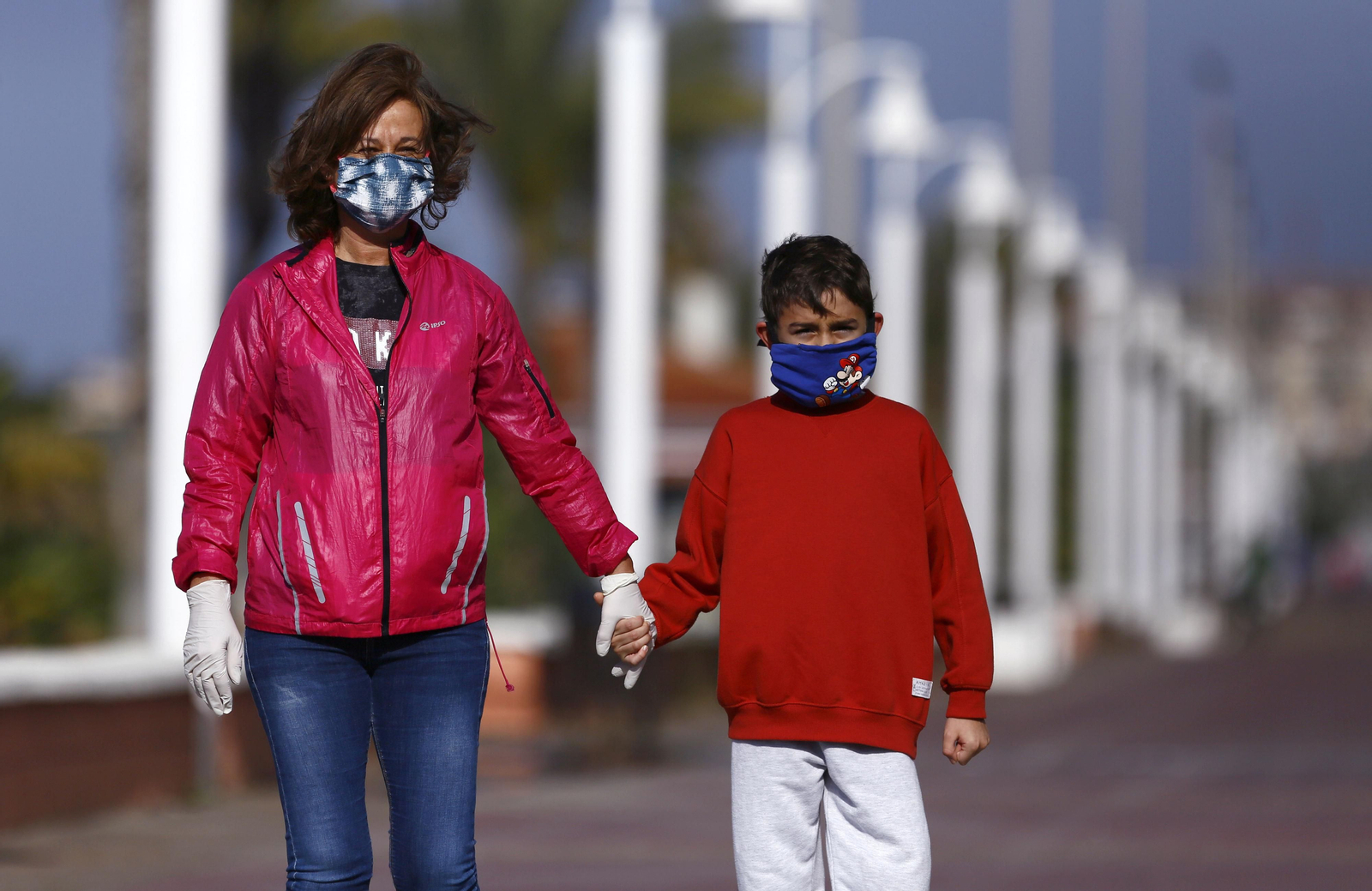 Coronavirus en Málaga: Los niños vuelven a la calle tras un largo confinamiento