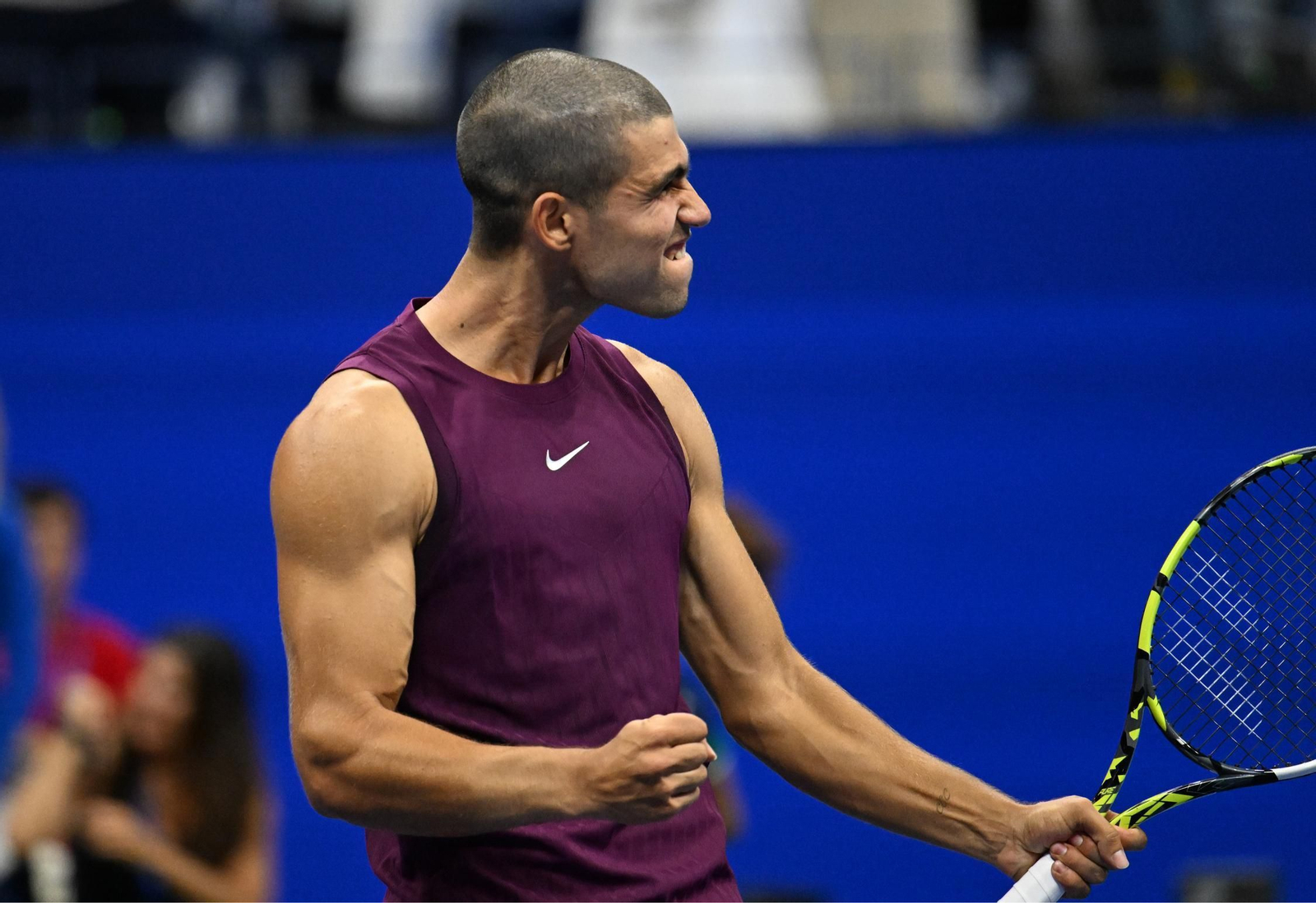 Las fotos del nuevo 'look' de Alcaraz en el Open USA