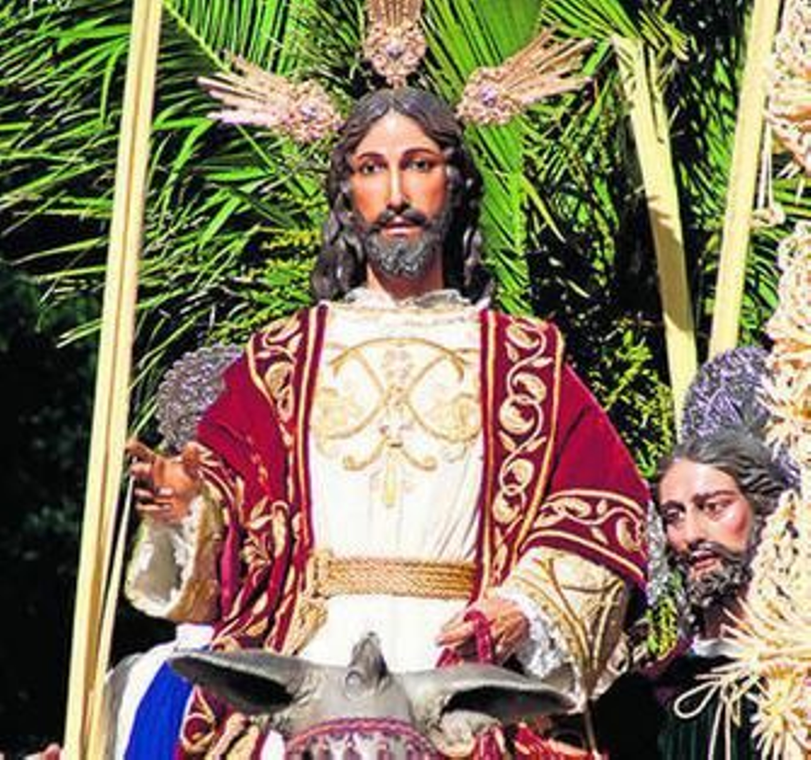 La imagen de Nuestro Padre Jesús de la Paz.