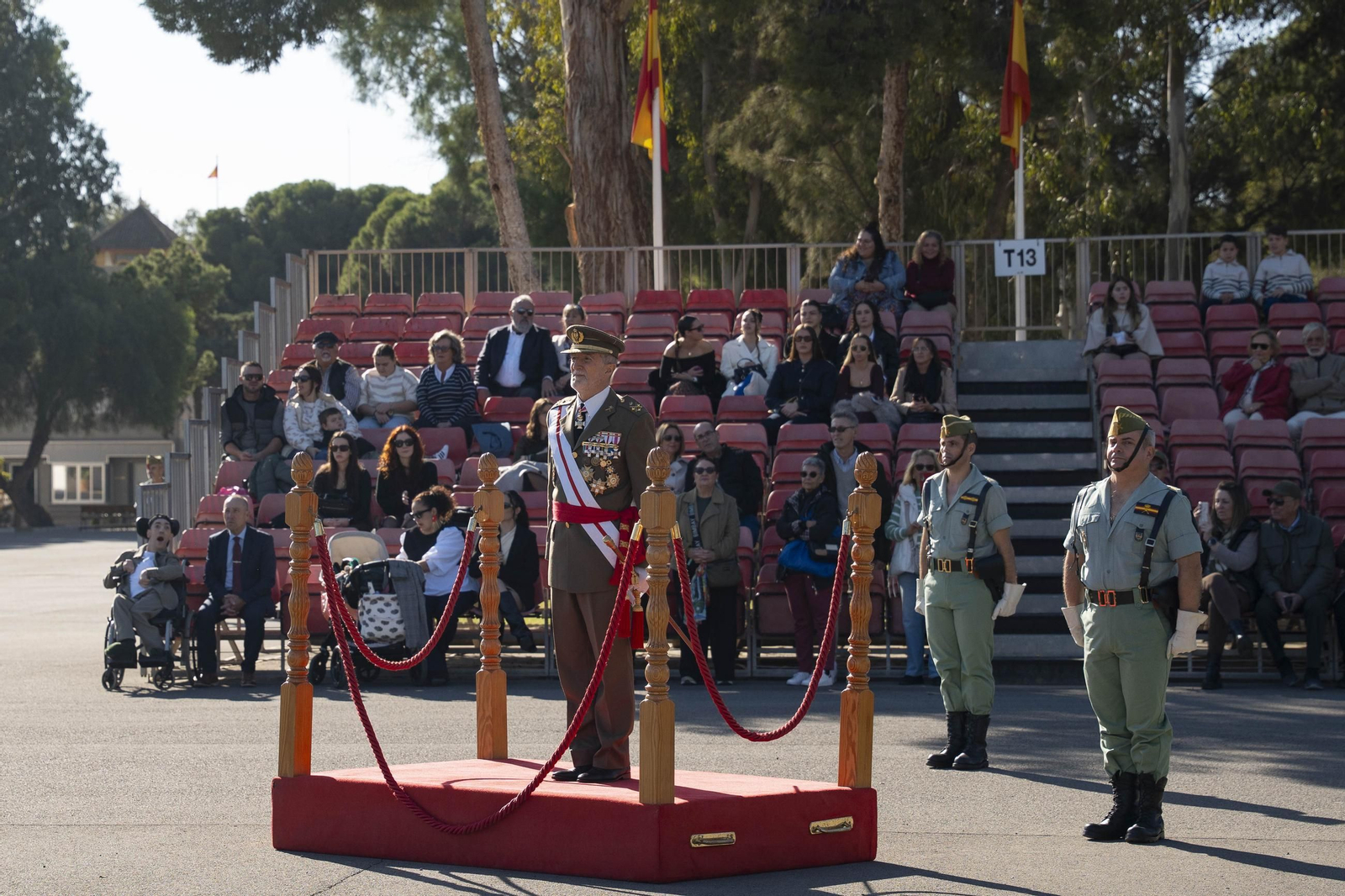Así conmemora el día de la Inmaculada Concepción la Brigada de la Legión en Almería y despide al contingente que parte a Eslovaquia