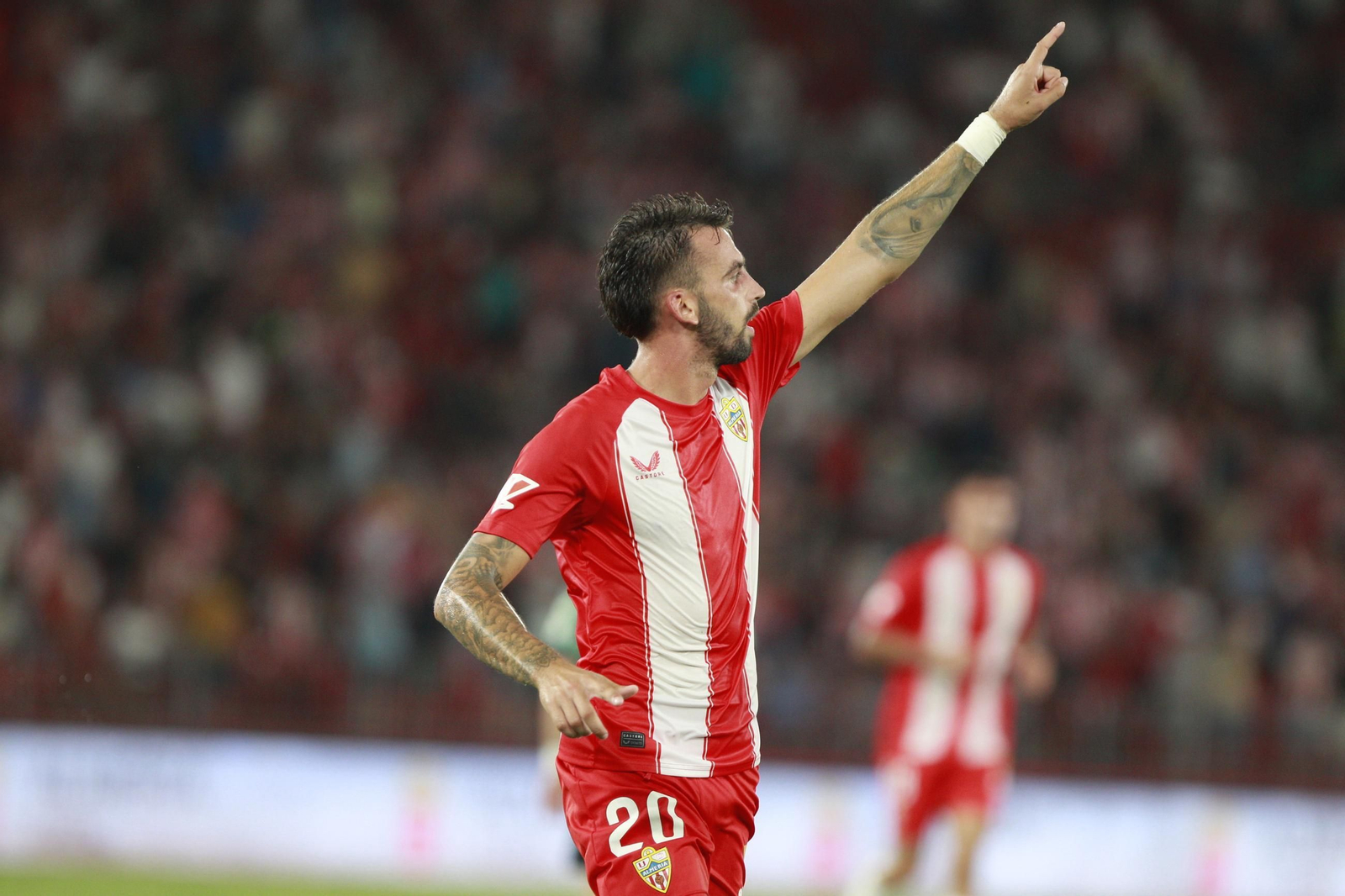 El partido U.D. Almería-Sporting de Gijón, en imágenes