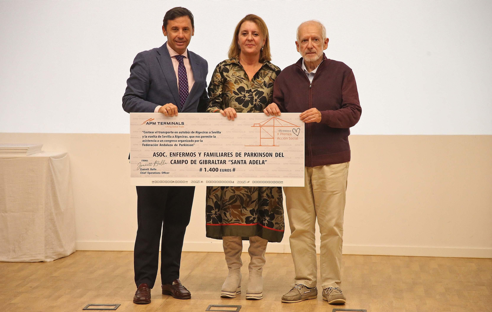 Fotos de los X Premios Acción Social de APM Terminals en Algeciras