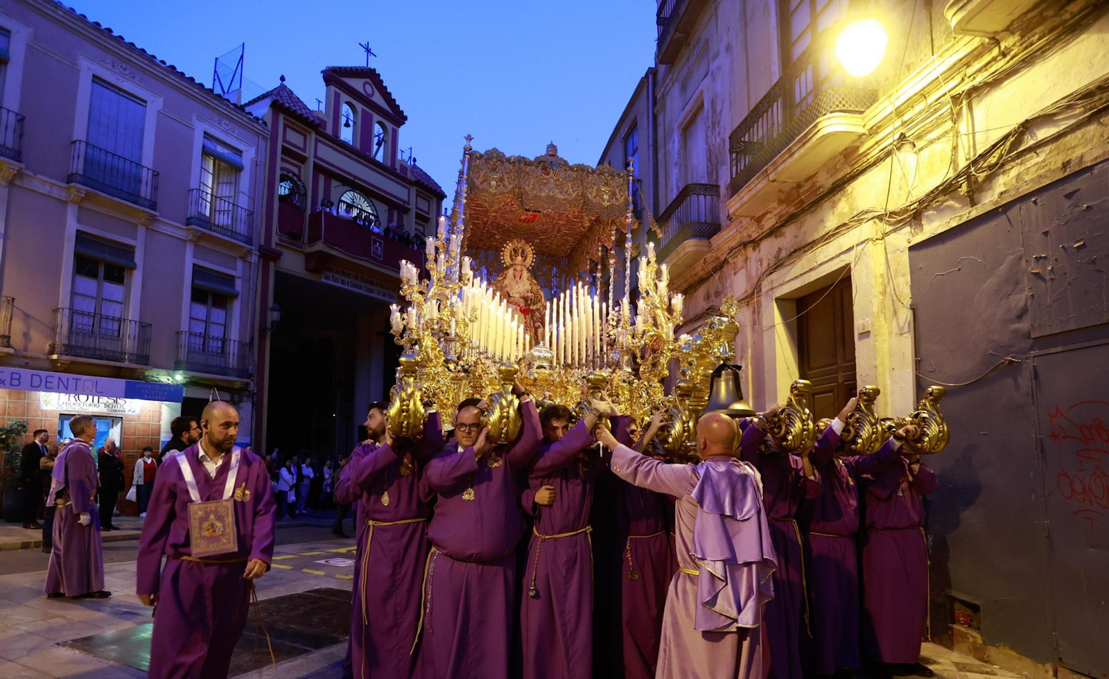 Fotos de La Sangre este Miércoles Santo en Málaga Fotos de La Sangre este Miércoles Santo en Málaga