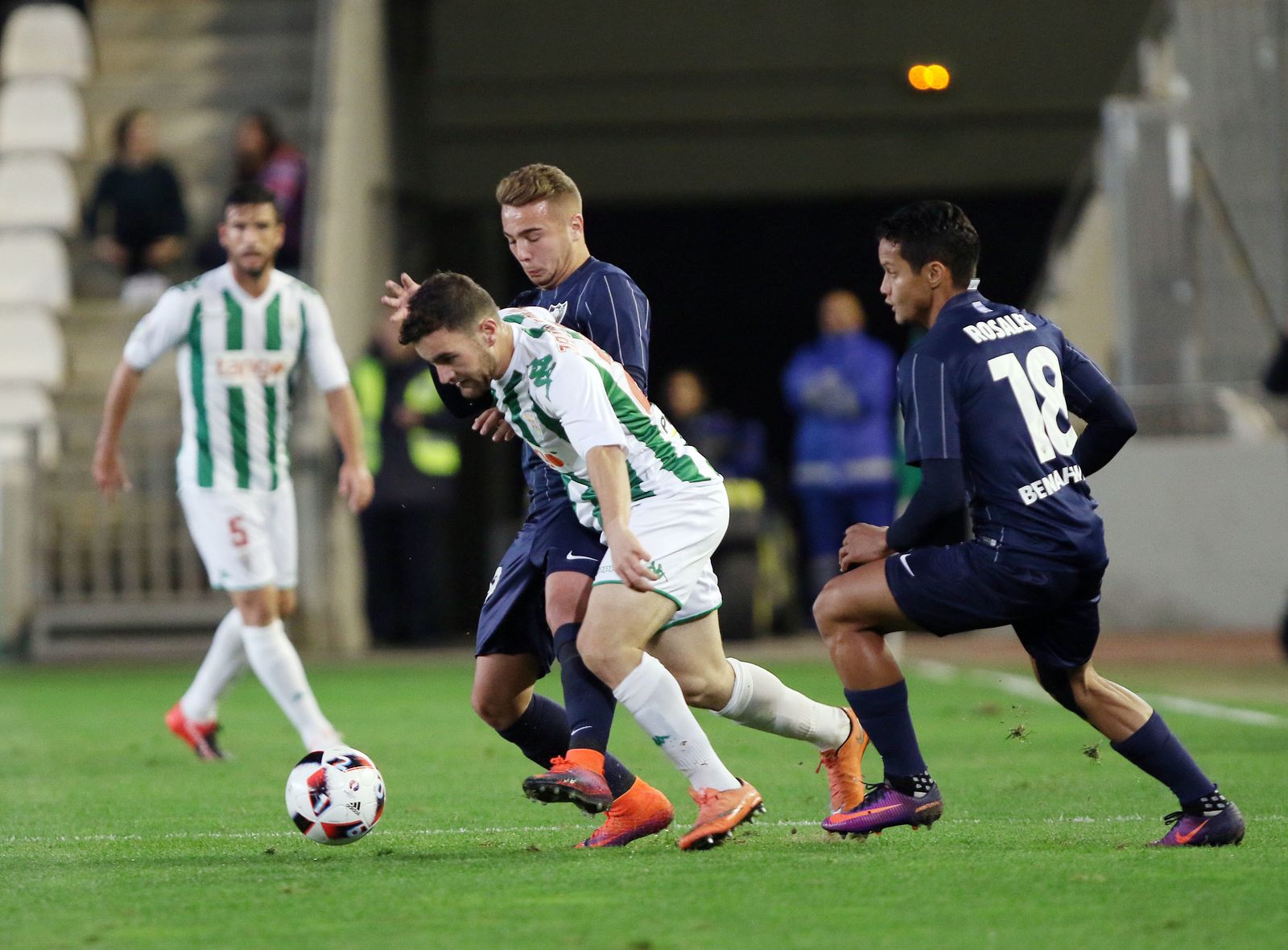 Las imágenes del Córdoba-Málaga