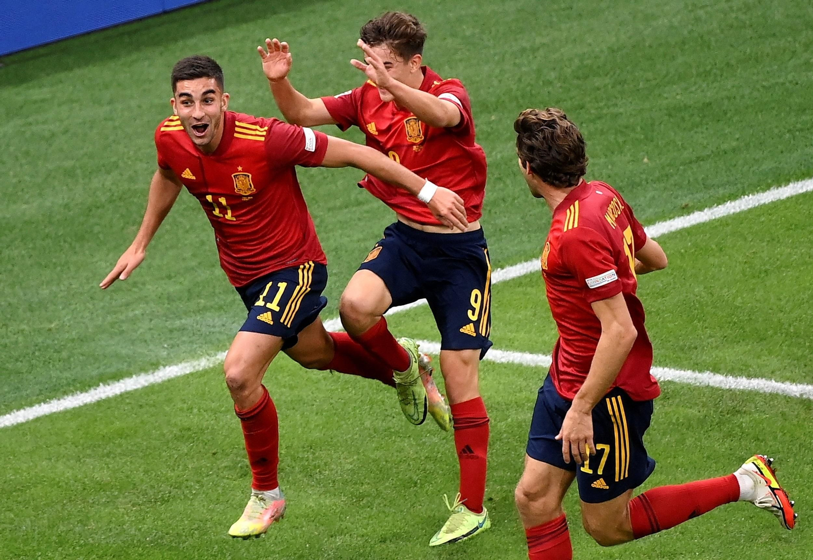 El Italia-España de la Liga de Naciones, en imágenes