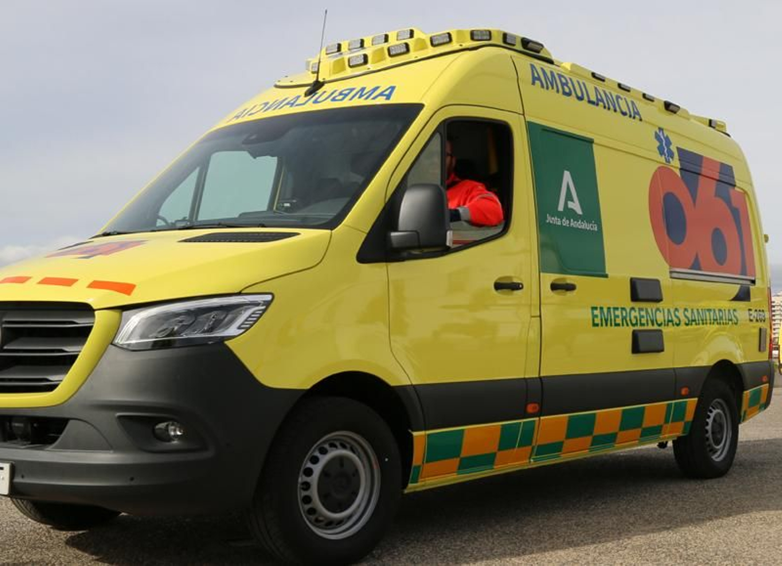 Una ambulancia del 061 en una imagen de archivo.