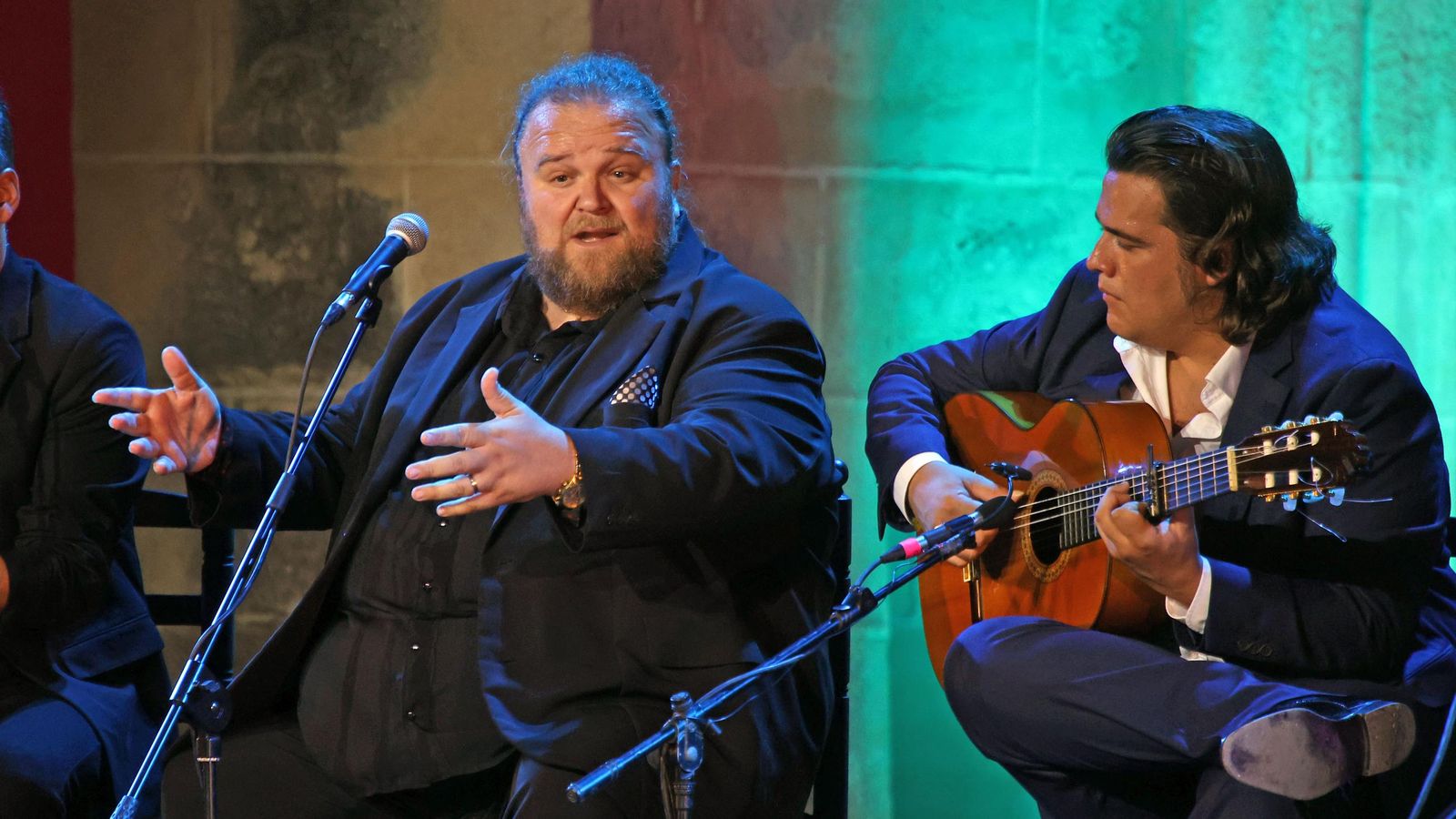 Ezequiel Benítez en la Fiesta de la Bulería de Jerez