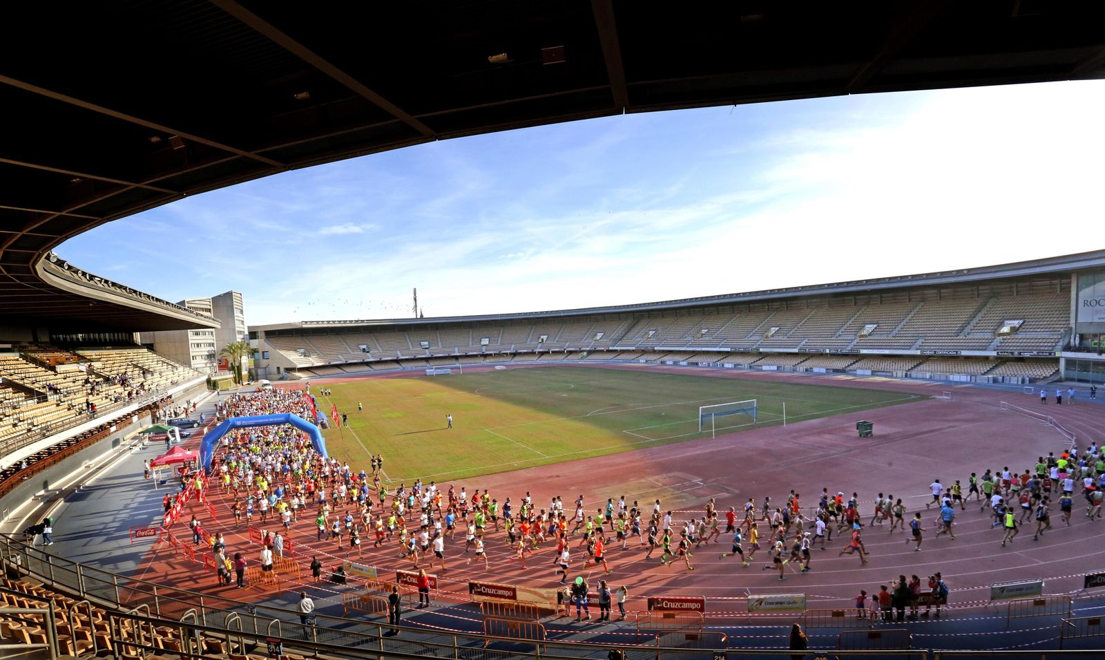 Salida de la Carrera Popular de 2017.