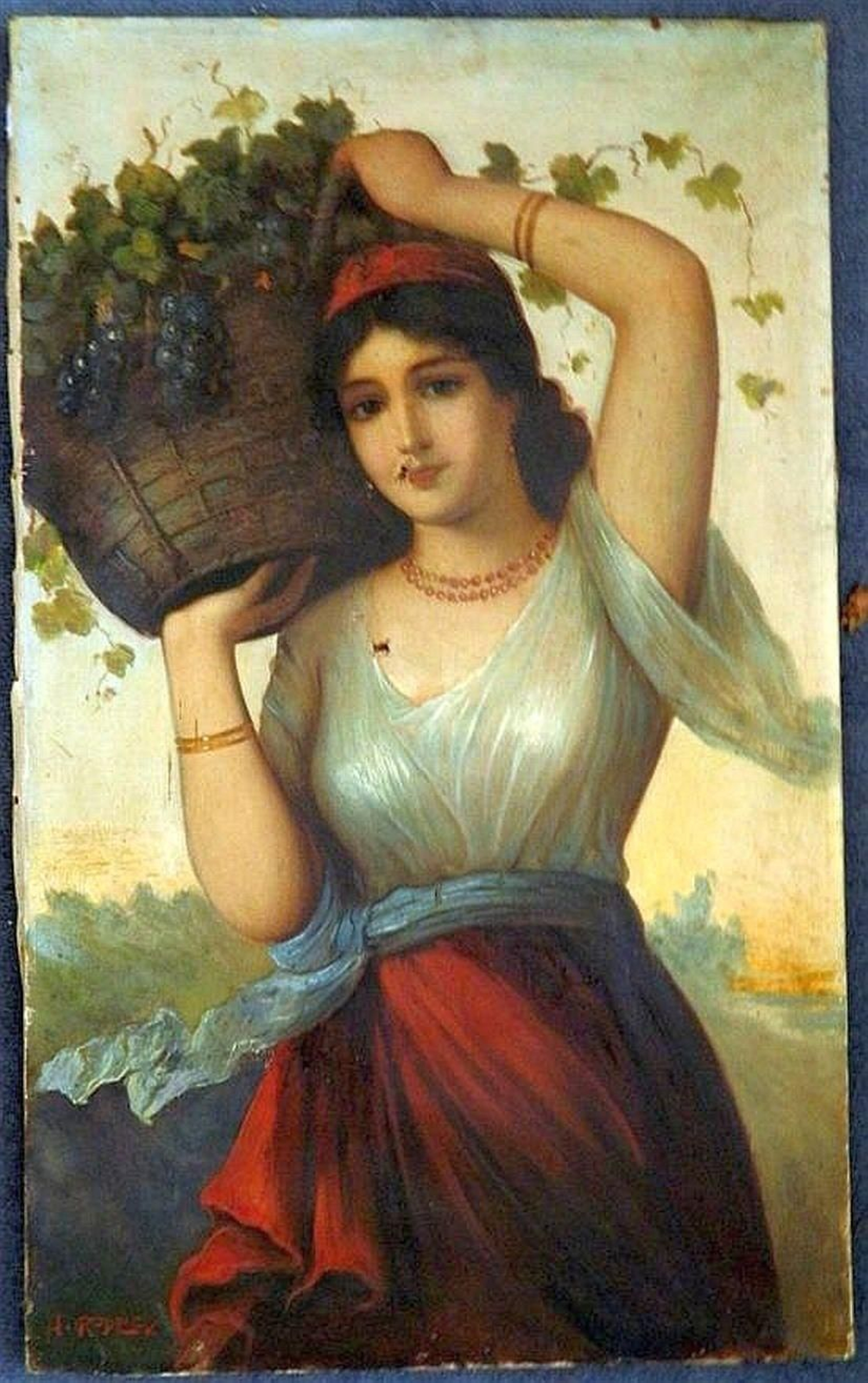 Pintura del artista austriaco H. Rodek. Pintura del artista austriaco H. Rodek.
