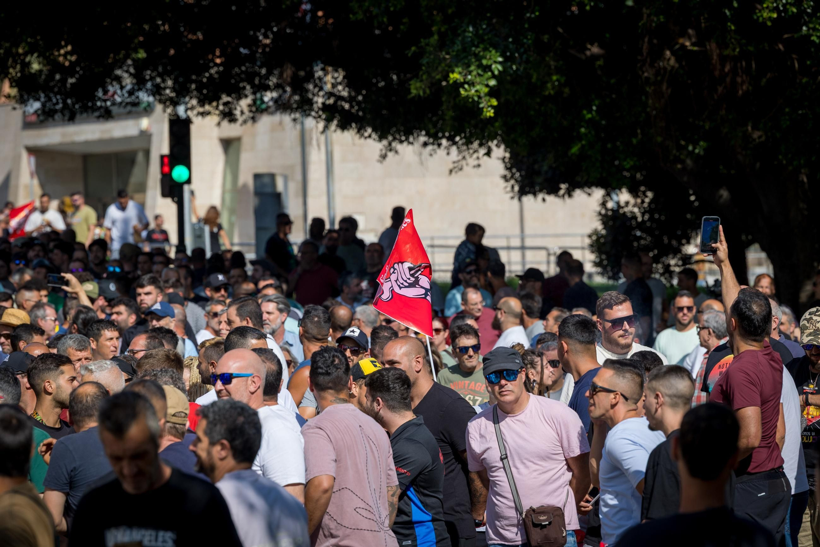 Las imágenes de las protestas de la huelga del metal en Cádiz de este miércoles 25 de junio