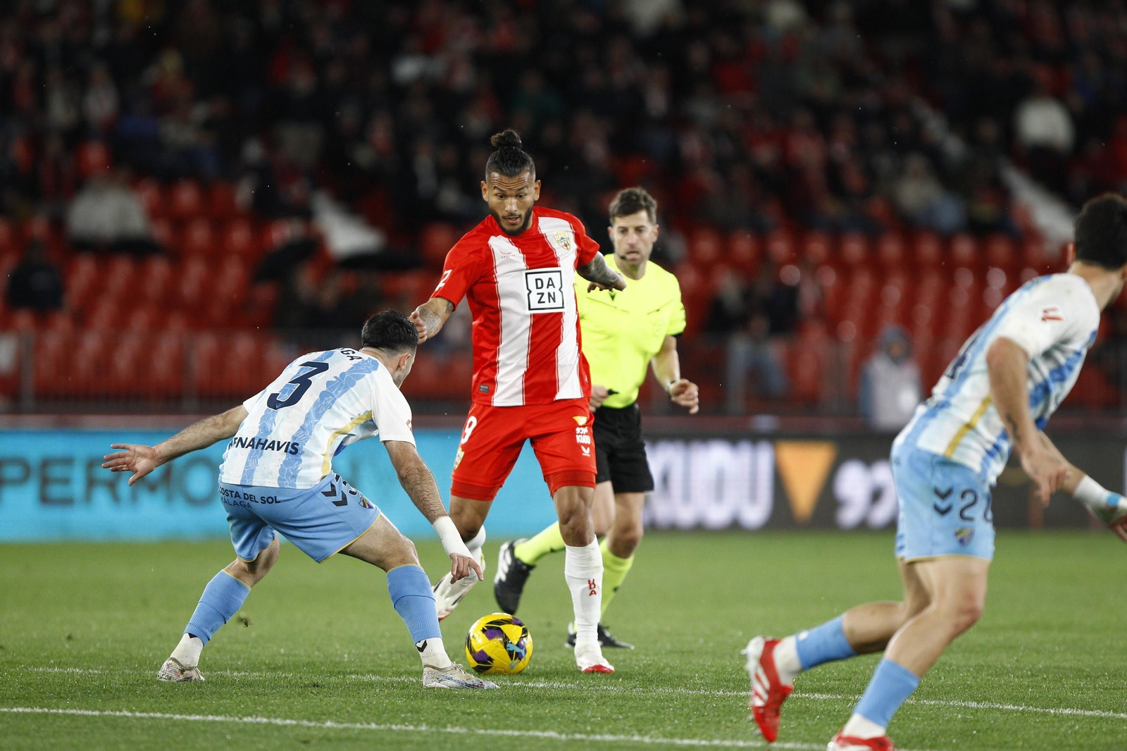 Las mejores imágenes del U.D. Almería-Málaga C.F.