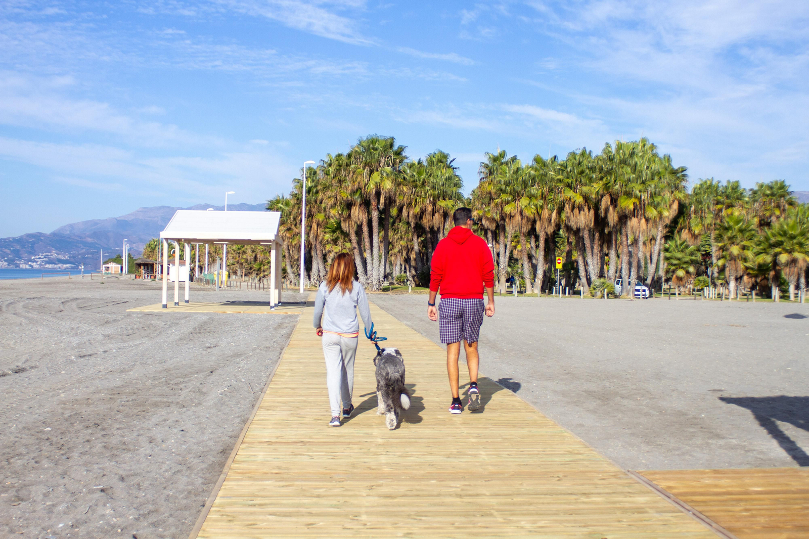 Motril concluye el primer medio kilómetro de su Senda Litoral