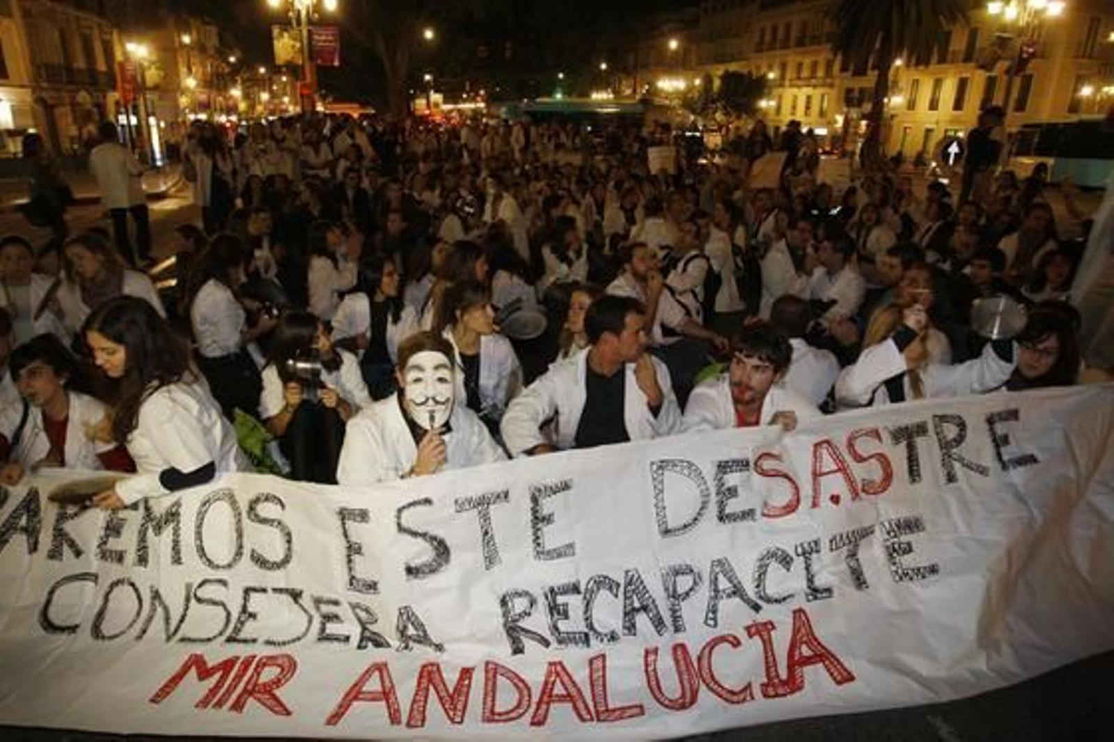 Las imágenes de la protesta de los MIR

Foto: Javier Albiñana