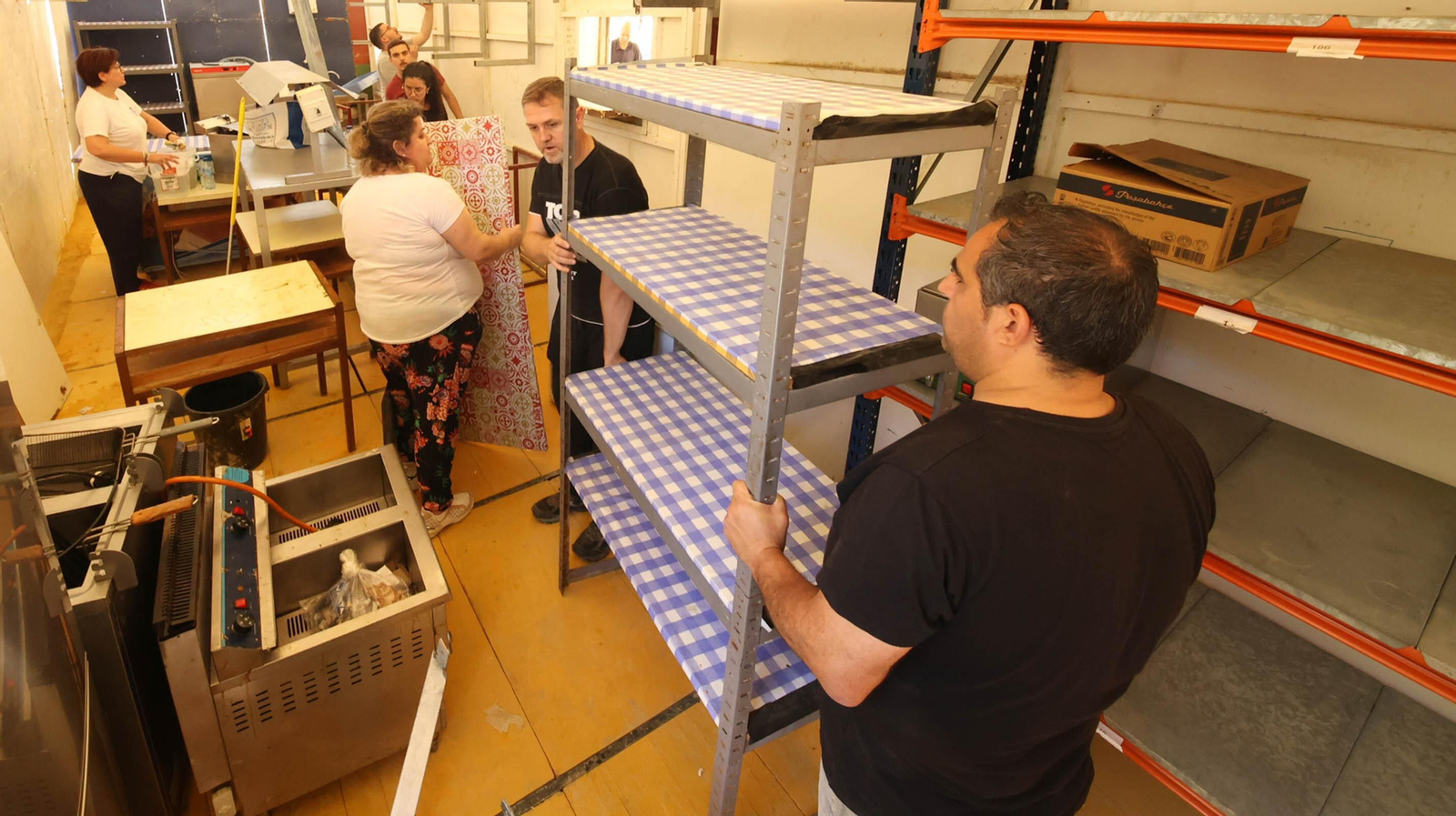 El montaje de la Feria de Jerez va a buen ritmo