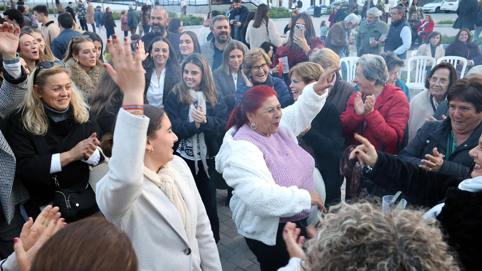 Imágenes del gran ambiente del 2º fin de semana de zambombas en Jerez